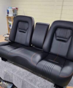 OEM Bucket Seats for 2005 Dodge Ram SRT-10 – Black Leather/Alcantara