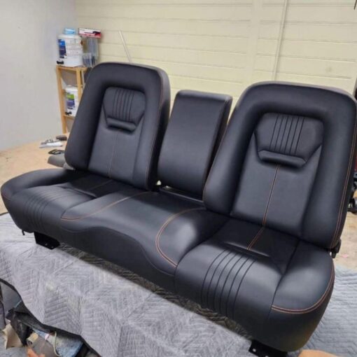 OEM Bucket Seats for 2005 Dodge Ram SRT-10 – Black Leather/Alcantara