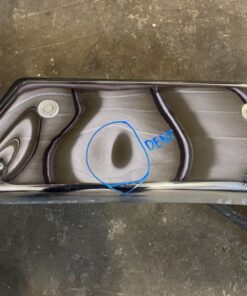 2014–2018 Dodge Ram 2500/3500 Rear Chrome Bumper – OEM with Minor Dent
