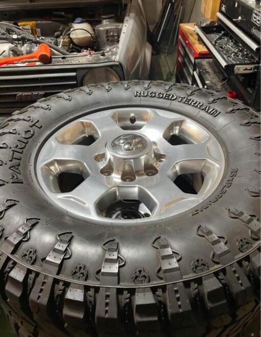 OEM Dodge Ram Wheels & Tires – 2018 Takeoffs with TPMS Sensors - Image 4
