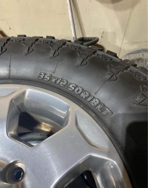 OEM Dodge Ram Wheels & Tires – 2018 Takeoffs with TPMS Sensors