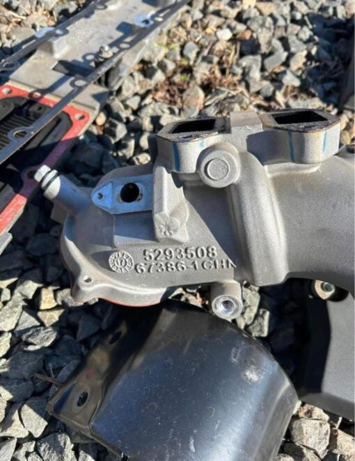 2018 Dodge Ram Intake Plate with Grid Heater & Intake Horn - Image 4