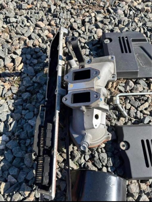 2018 Dodge Ram Intake Plate with Grid Heater & Intake Horn - Image 2