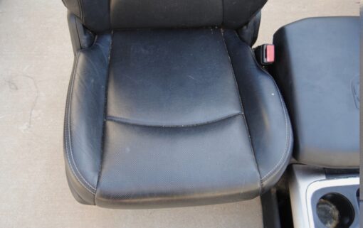 14-18 Ram Laramie Seats Leather Electric Front Rear Console Shifter Panels Set - Image 4