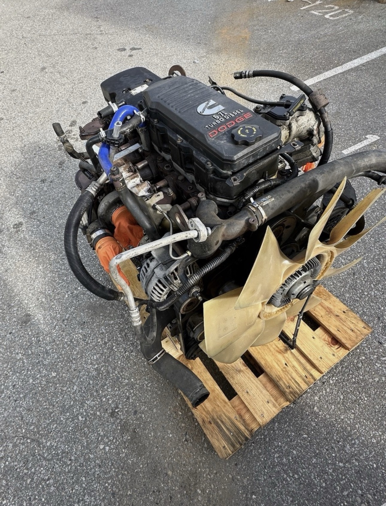 2007 2008 DODGE RAM CUMMINS 6.7 ENGINE NO BLOW BY RUNS GREAT 2007 2009 RAM 3500 - Image 5