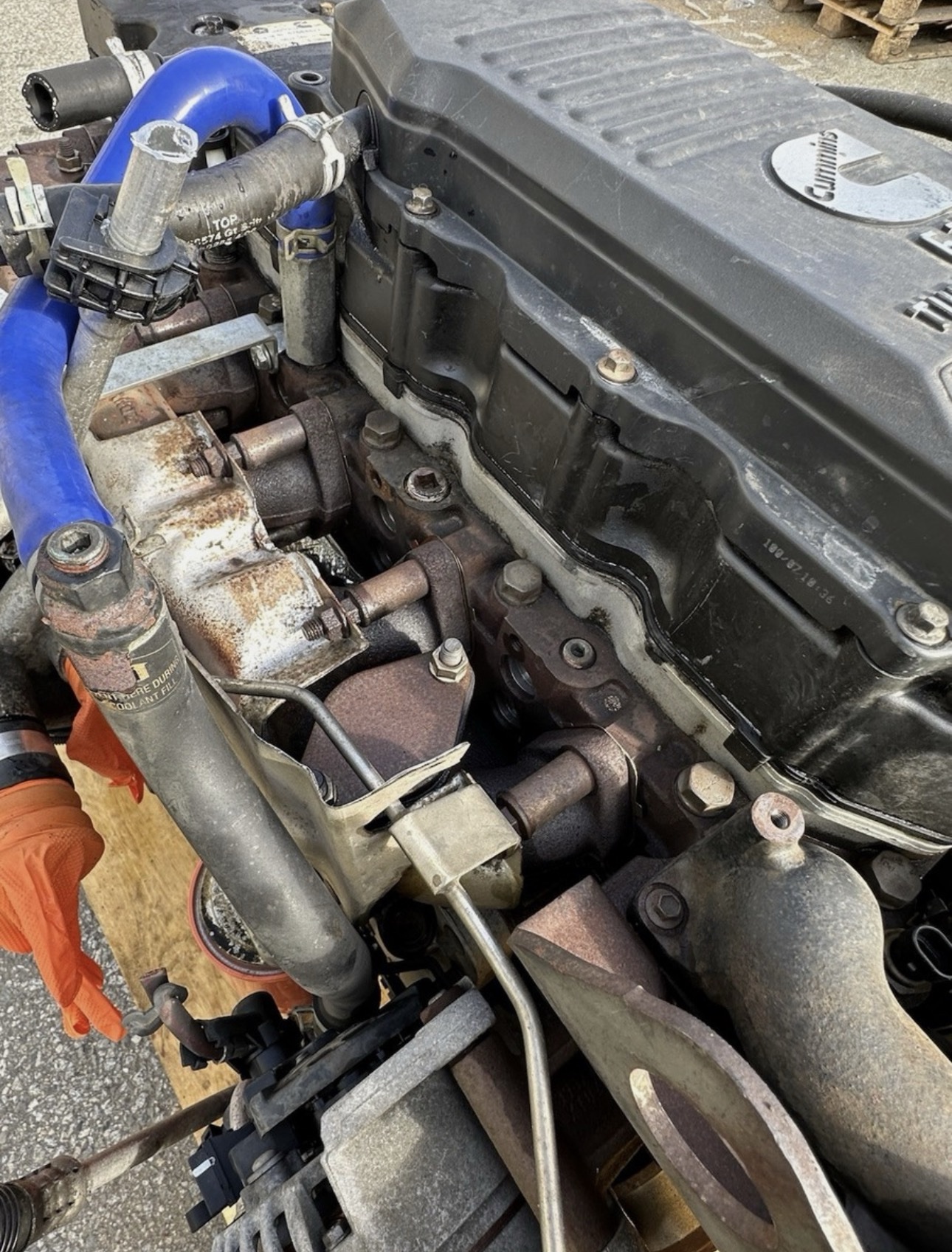 2007 2008 DODGE RAM CUMMINS 6.7 ENGINE NO BLOW BY RUNS GREAT 2007 2009 RAM 3500 - Image 4