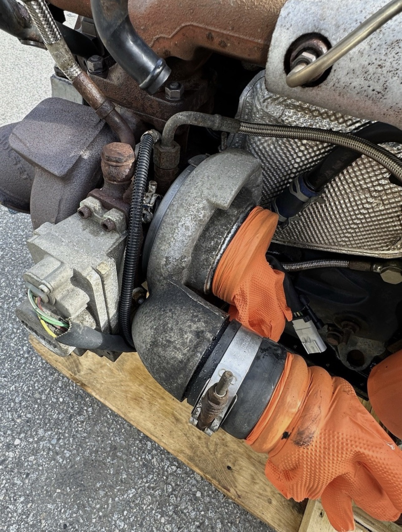 2007 2008 DODGE RAM CUMMINS 6.7 ENGINE NO BLOW BY RUNS GREAT 2007 2009 RAM 3500 - Image 2