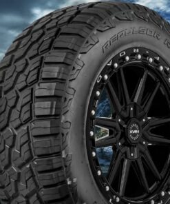 22” DODGE RAM 1500 2WD 4X4 6x139.7 22x9 GLOSS BLACK WHEELS 33x12.50x22 MT TIRES