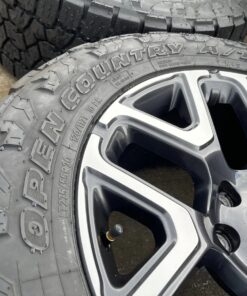 20" Dodge Ram 1500 OEM 94059 Laramie wheels rims tires TOYO A/T3