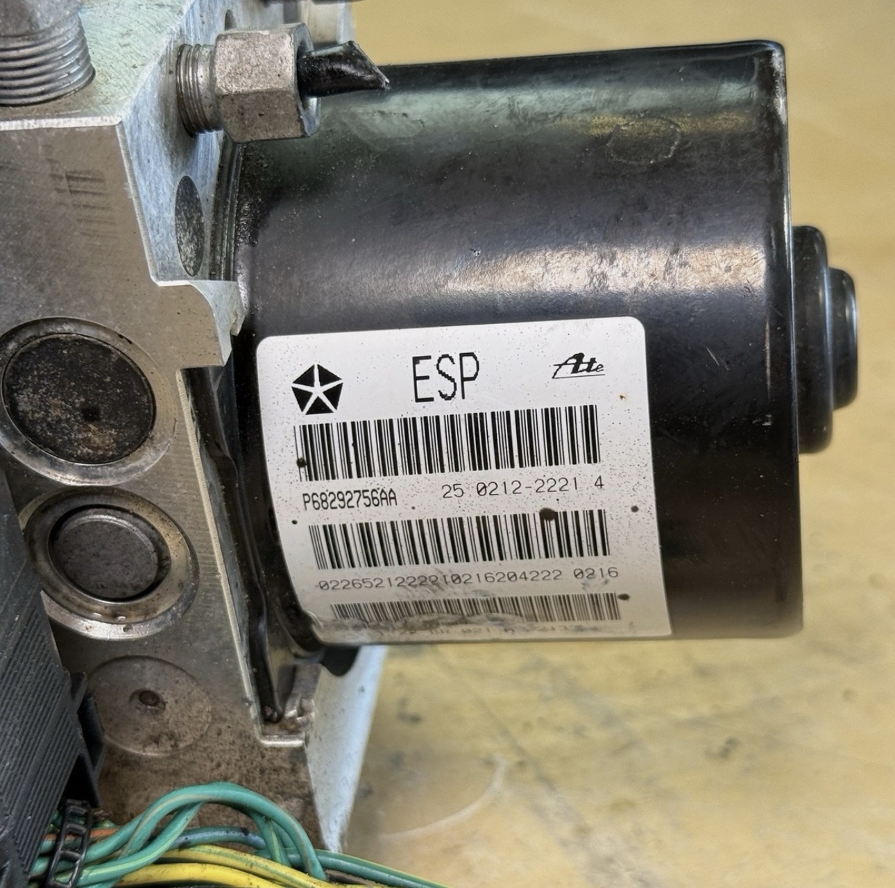 2013-2018 Dodge RAM 1500 ABS Anti Lock Brake Pump Assembly P68292756AA OEM - Image 6